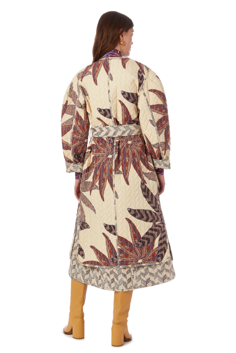 MARIE OLIVER Lou Coat In Anise Outerwear