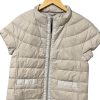 CORTLAND PARK Wellesley Puffer Vest In Gray Athelisure