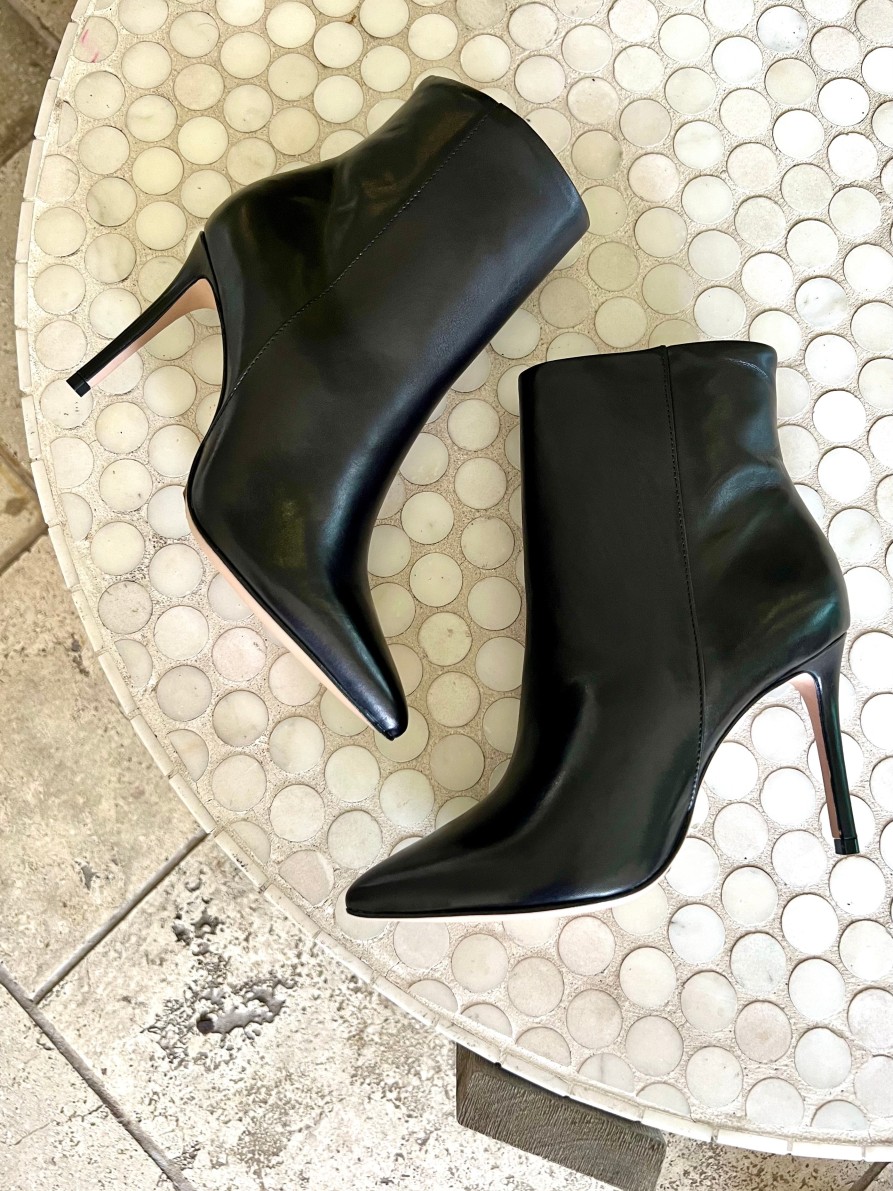 SCHUTZ Mikki Stiletto Booties In Black Boots And Booties