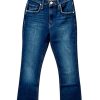 HUDSON High Rise Slit Detailed Hem Jean In Nation Bottoms