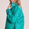 TYLER BOE Weekend Jacket In Verde Athelisure