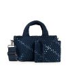 Haute Shore Ltd Mark Mini Tote In Navy/Navy Metallic Athelisure