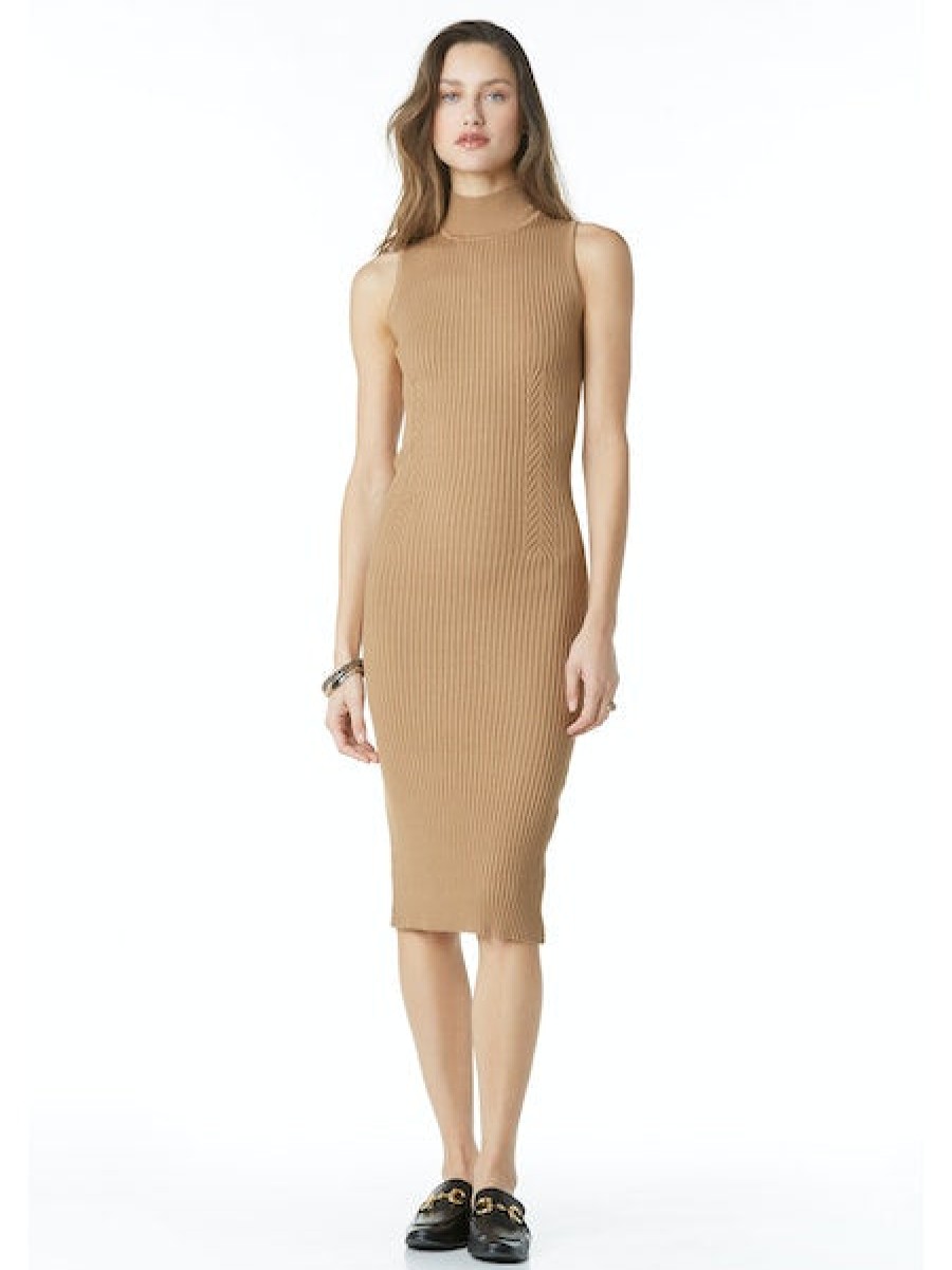 TART COLLECTIONS Aviva Dress In Soft Brown Dress Shop