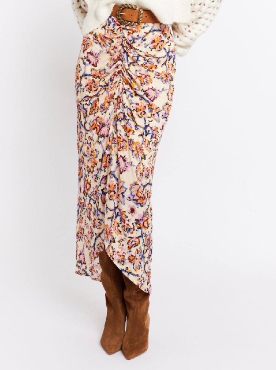 BERENICE PARIS Jumea Printed Skirt In Frida Print Matching Sets