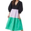 CROSBY Wiley Dress In Colorblock *Final Sale* Dress Shop