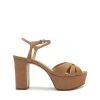 SCHUTZ Keefa Platform Heel In Honey Beige Heels