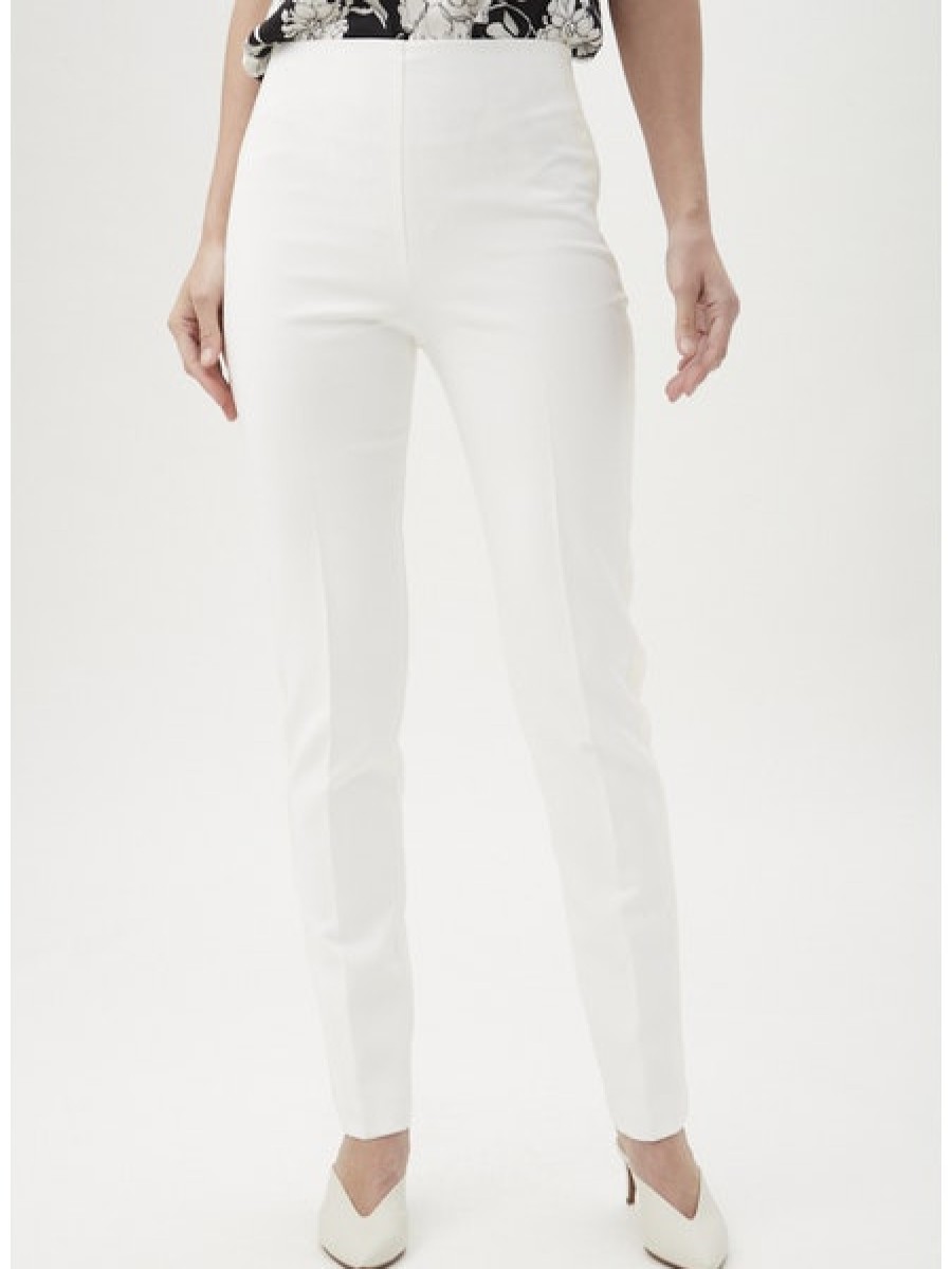 TRINA TURK Furusato Pant In Winter White Bottoms