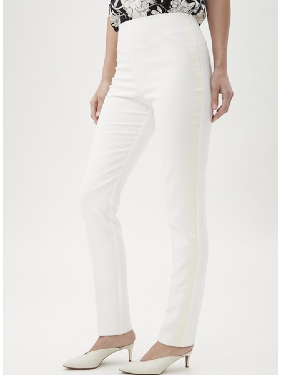 TRINA TURK Furusato Pant In Winter White Bottoms