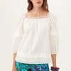 TRINA TURK El Arsa Top In White Tops