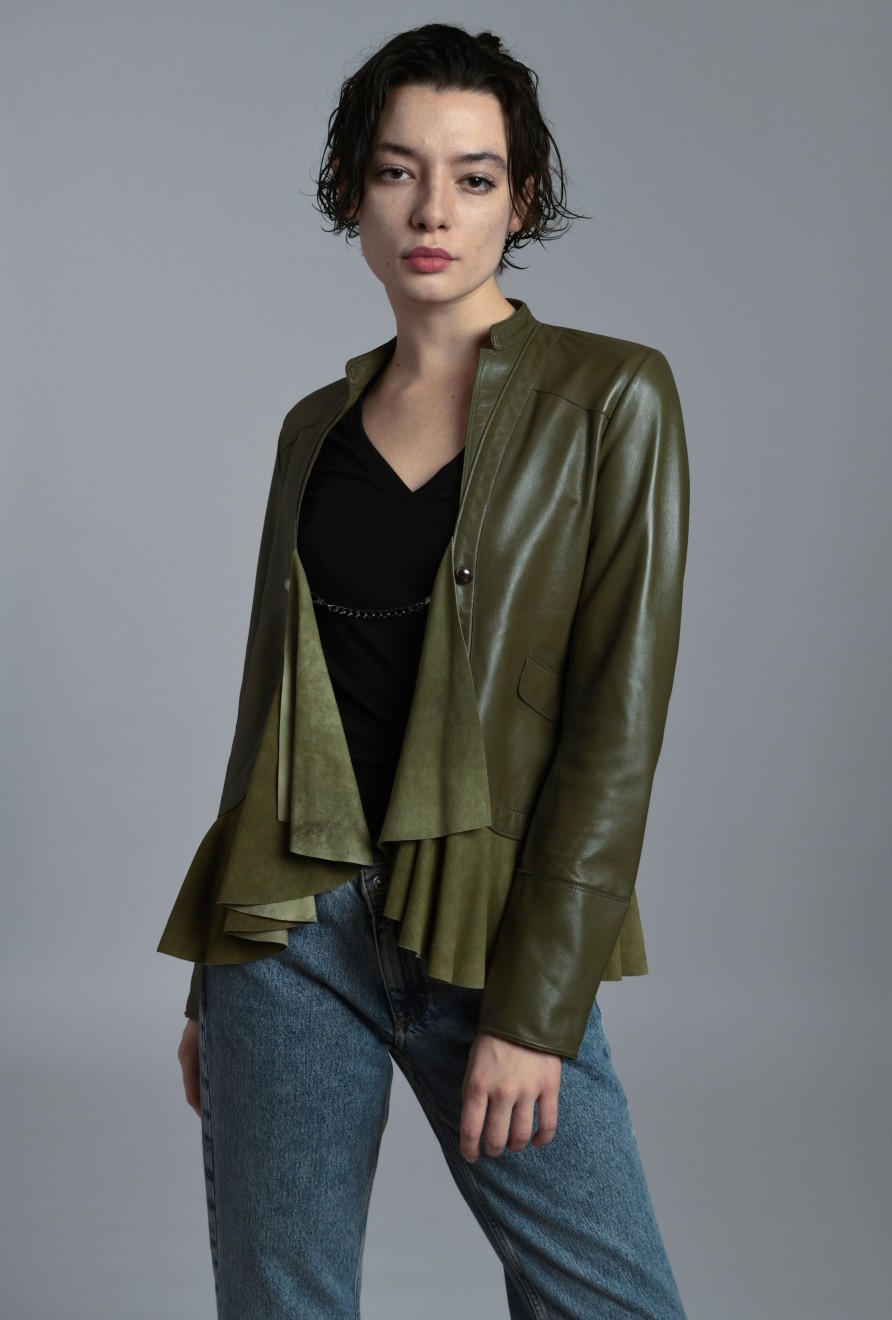 JAKETT Willow Jacket In Sage Outerwear