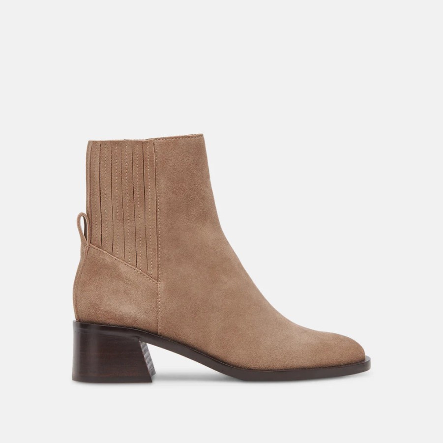 DOLCE VITA Linny H20 Bootie In Brown Suede Boots And Booties