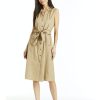 DREW Madison Dress In Khaki Dress Shop