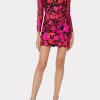 Milly Scottie Floral Embroidered Dress In Pink Multi Dress Shop