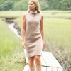 BURGESS Paris Dress In Mocha Dress Shop