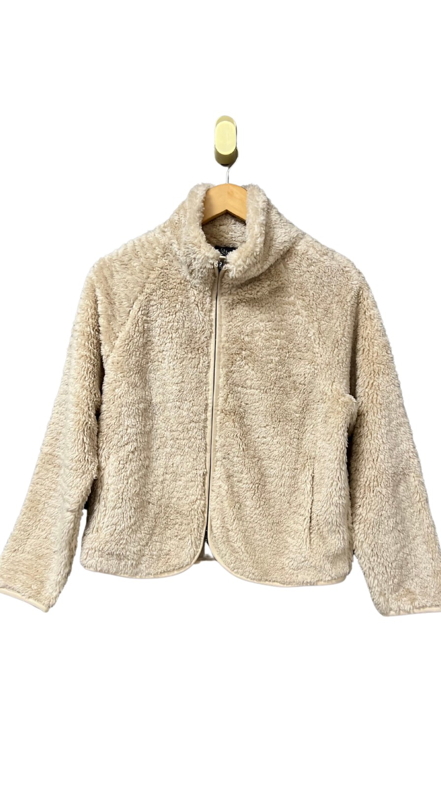 LYSSE Sherpa Jacket In Light Almond Athelisure