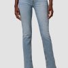 HUDSON Nico Mid-Rise Straight Leg Jean In Oasis Bottoms