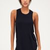 SPLITS59 Toni Jersey Tank In Indigo Athelisure