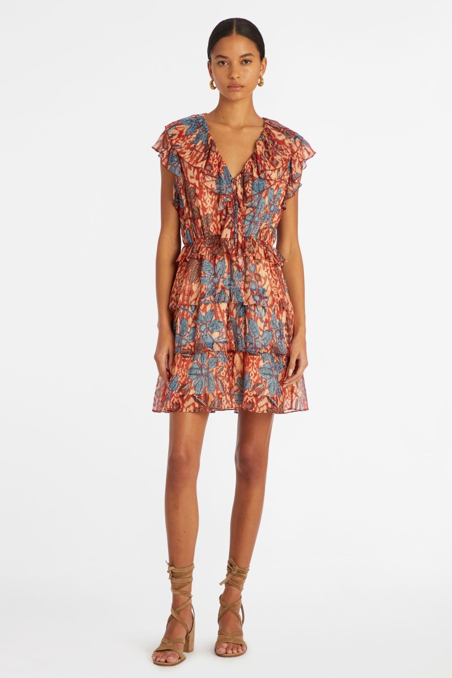 MARIE OLIVER Gemma Dress In Maple Ivy Dress Shop