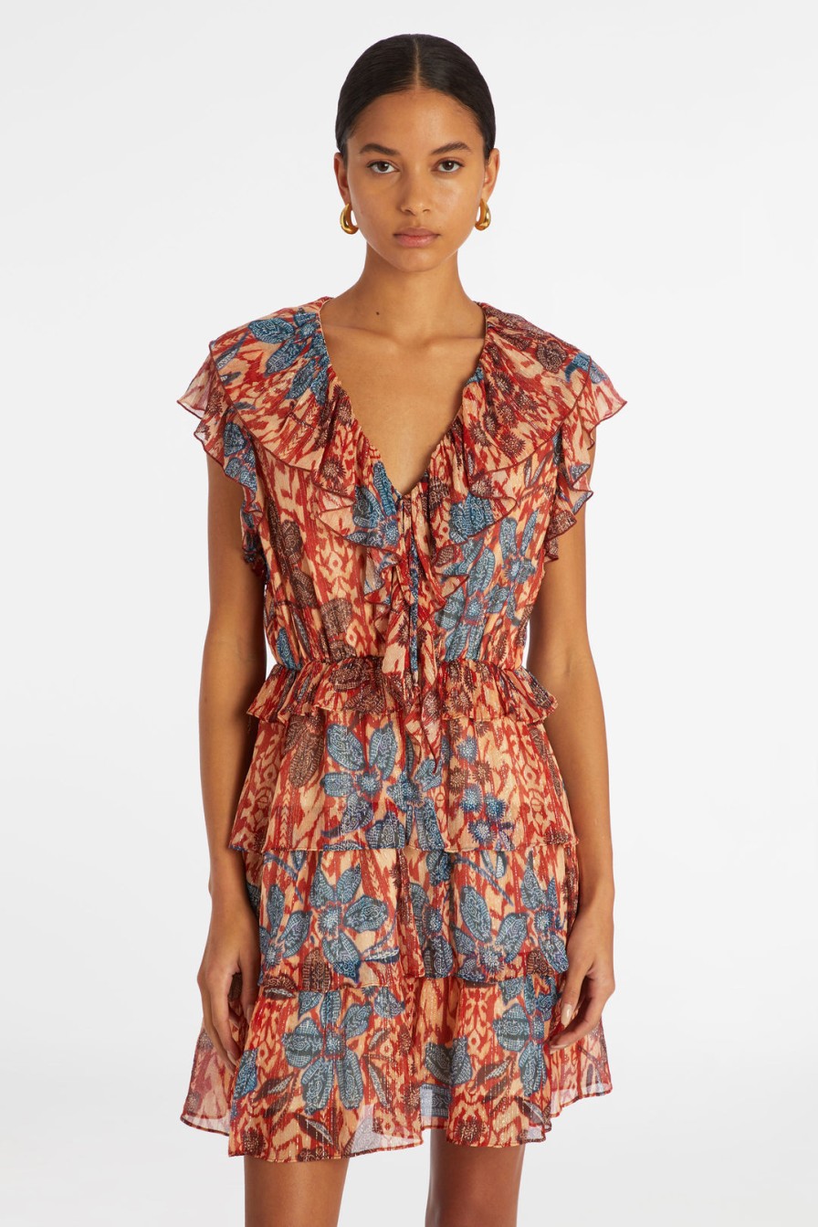 MARIE OLIVER Gemma Dress In Maple Ivy Dress Shop