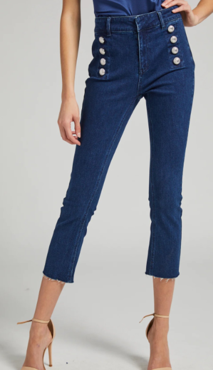 GENERATION LOVE Justine Denim Pant In Indigo Bottoms