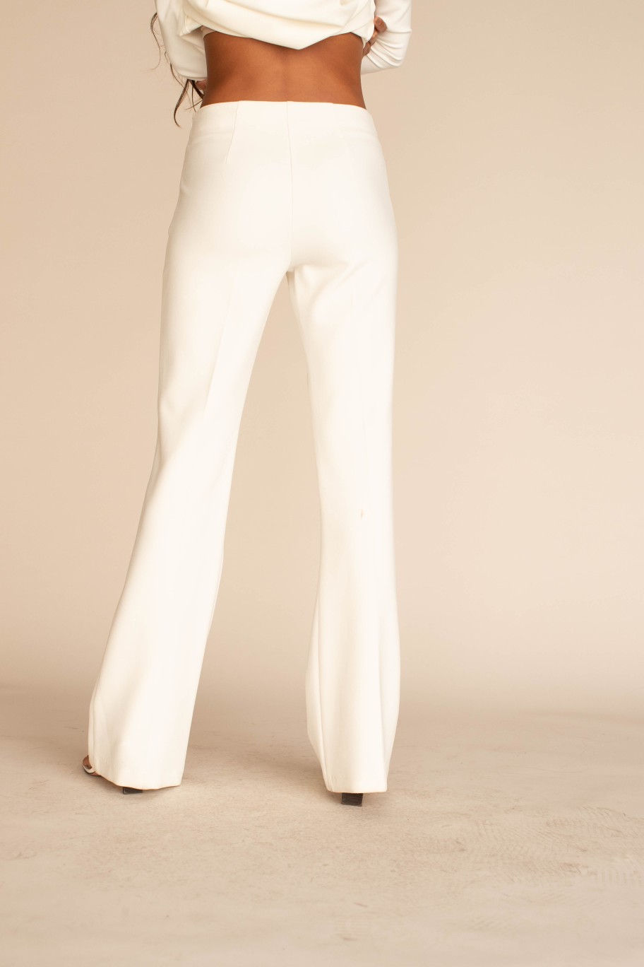 TRINA TURK Chimayo Pant In Winter White Bottoms