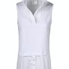 FINLEY Girly Layering Tank In White Tops