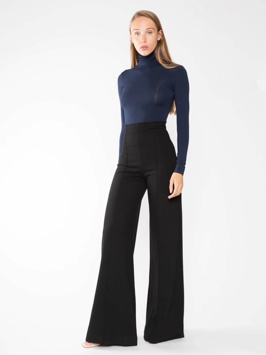 RIPLEY RADER Long Sleeve Turtleneck Top In Navy Matching Sets