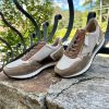 GABOR Zippered Detailed Sneaker In Bronze Multi Sneaker