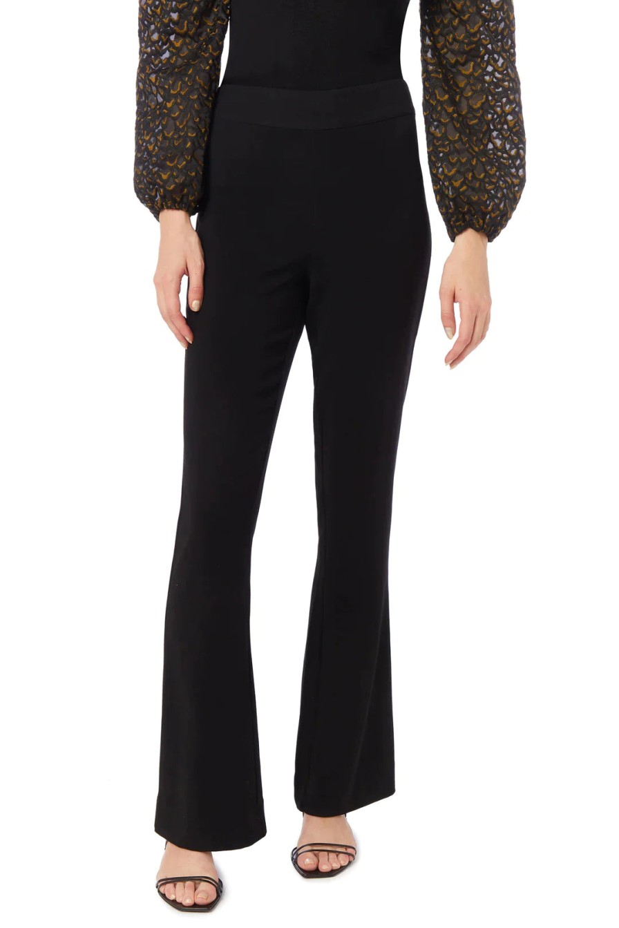 MARIE OLIVER Mia Slim Pant In Black Bottoms