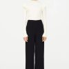 MARIE OLIVER Mia Straight Pant In Black Bottoms